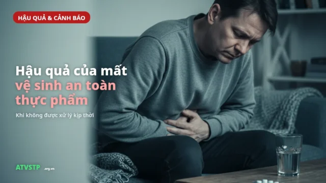 Hậu quả vệ sinh an toàn thực phẩm không được xử lý kịp thời (2026)