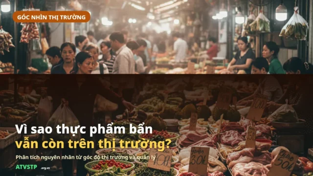 Nguyên nhân thực phẩm bẩn vẫn có mặt trên thị trường (2026)