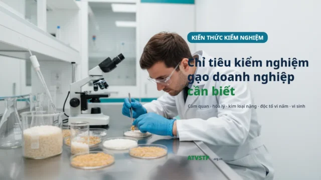 Chỉ tiêu kiểm nghiệm gạo & quy chuẩn doanh nghiệp cần biết (2026)