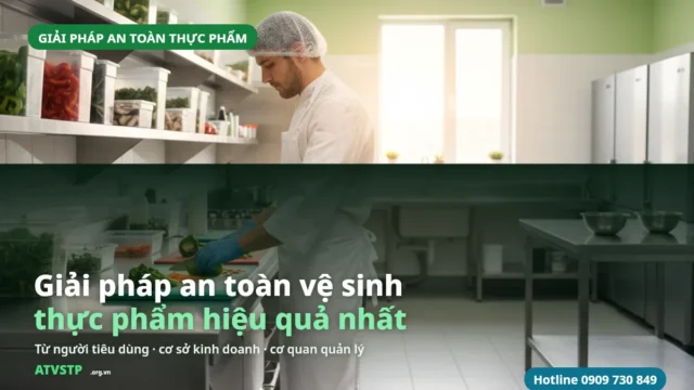 Giải pháp an toàn vệ sinh thực phẩm hiệu quả nhất (2026)