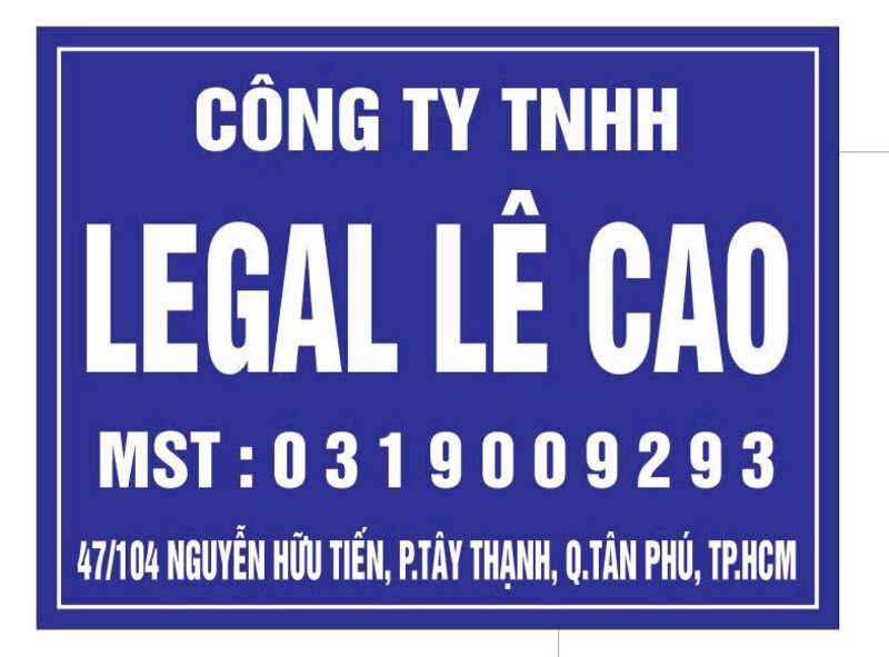 Bảng hiệu công ty