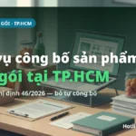 Dịch vụ công bố sản phẩm trọn gói tại TP.HCM (cập nhật NĐ 46/2026)