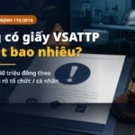 Mức phạt khi không có giấy chứng nhận VSATTP (NĐ 115/2018)