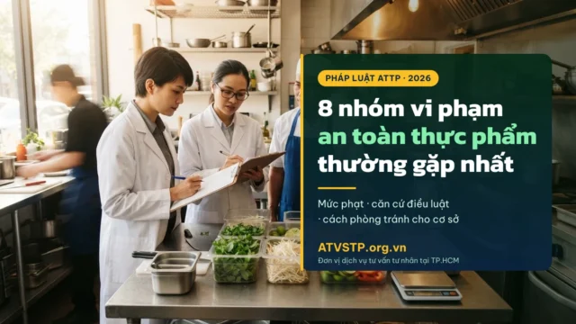 Các vi phạm an toàn thực phẩm thường gặp và cách phòng tránh (2026)