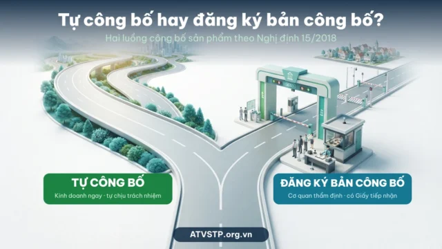 Tự công bố sản phẩm 2026: thủ tục, hồ sơ, trình tự (theo NĐ 15/2018)