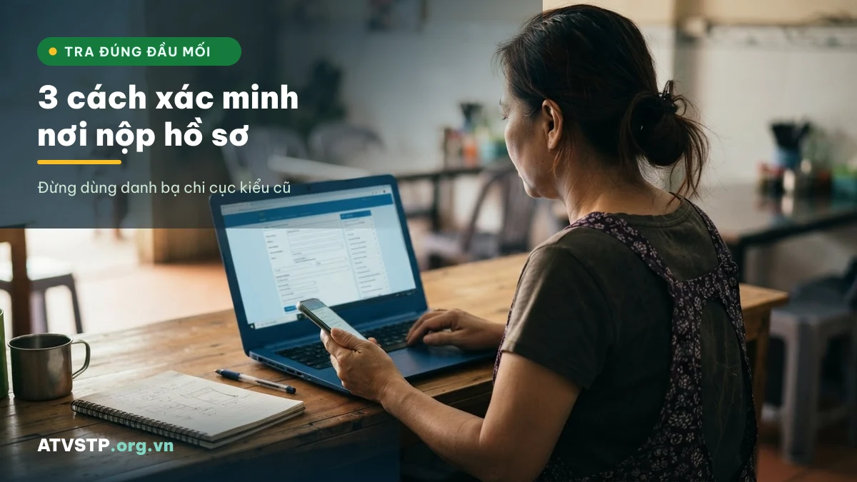 Chủ cơ sở tra cứu cơ quan tiếp nhận hồ sơ an toàn thực phẩm trên cổng dịch vụ công