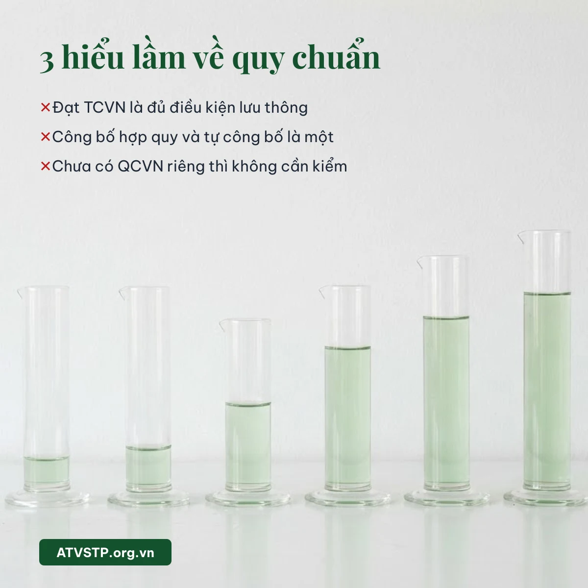 3 hiểu lầm về TCVN và QCVN trong thực phẩm theo Luật Tiêu chuẩn và Quy chuẩn kỹ thuật