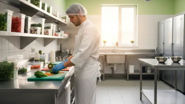 An toàn thực phẩm bếp ăn bán trú: kiểm thực ba bước, lưu mẫu và giám sát