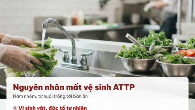 Nguyên Nhân Dẫn Đến Mất Vệ Sinh An Toàn Thực Phẩm (2026)